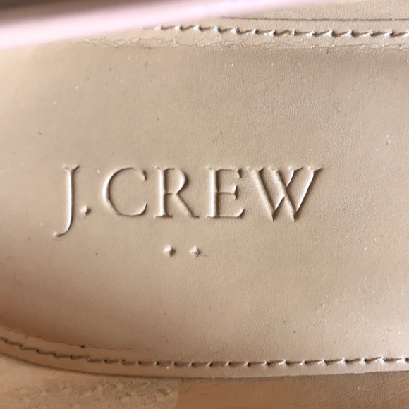 J. Crew Shiny Flats with Gold Heel - Picture 3 of 5